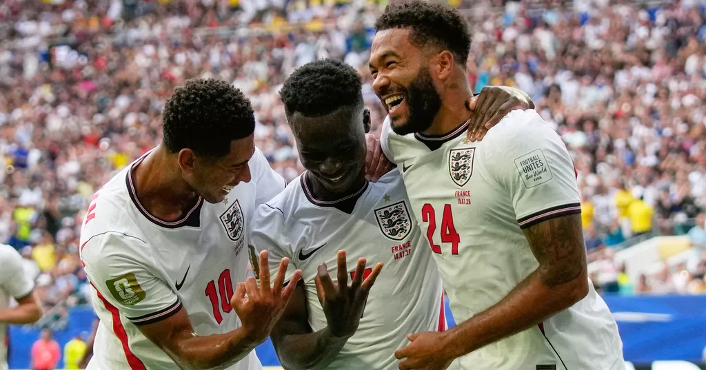 Saka hat trick powers England to 6-4 win over France in dramatic World Cup third-place playoff