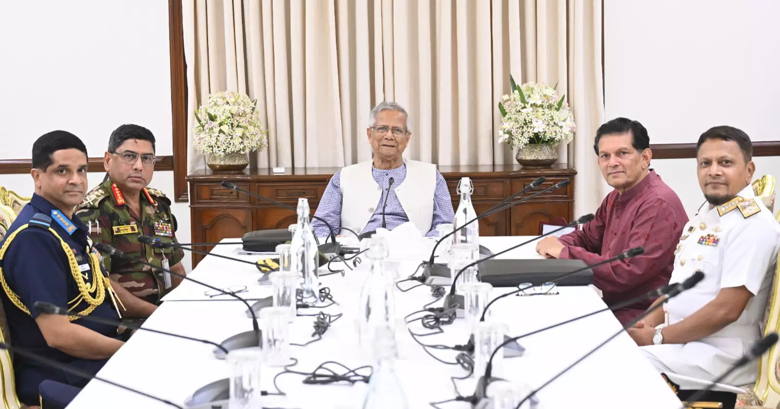 Chief Adviser directs armed forces to prepare for election security