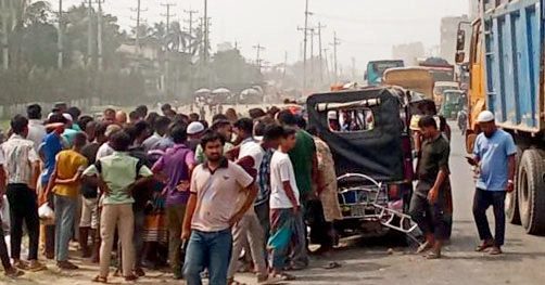 Two killed, three injured in highway collision in Narayanganj