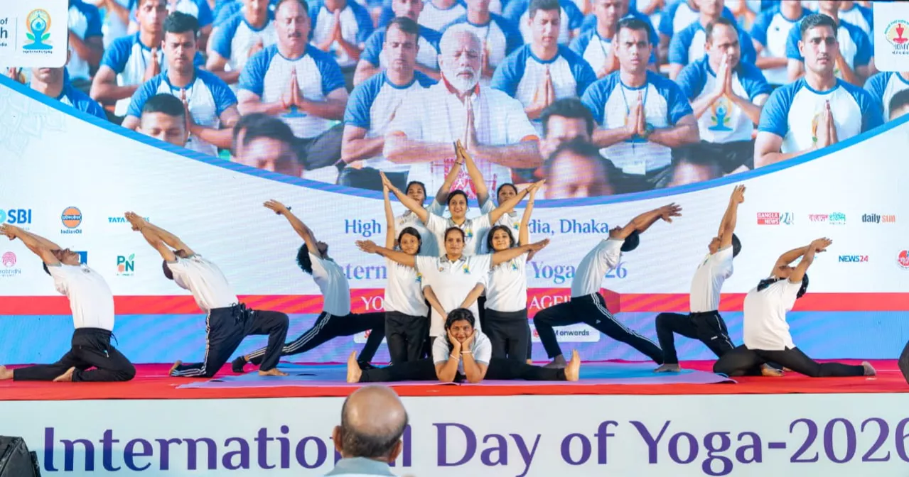 Dhaka celebrates 12th International Day of Yoga 2026 with enthusiastic participation