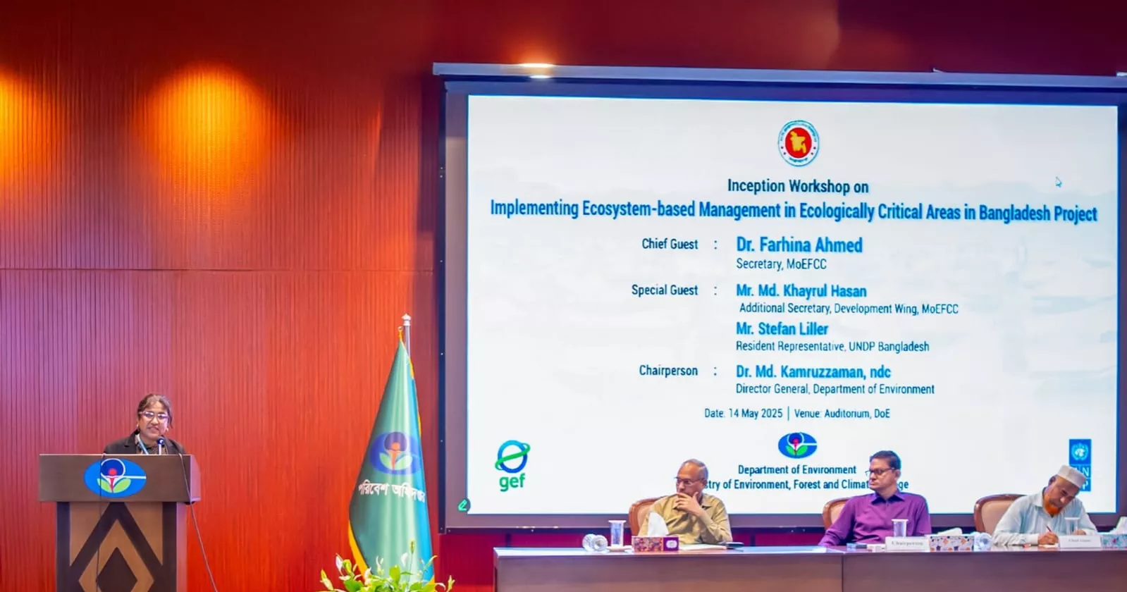 Project to protect biodiversity, promote sustainable management of ECA launched