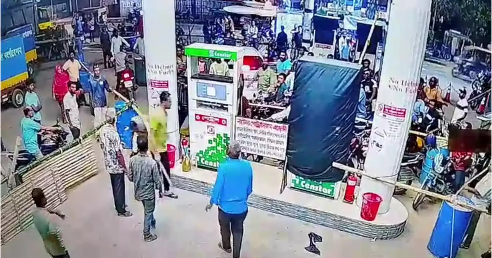 Pump manager beaten, road blocked over fuel crisis in Natore