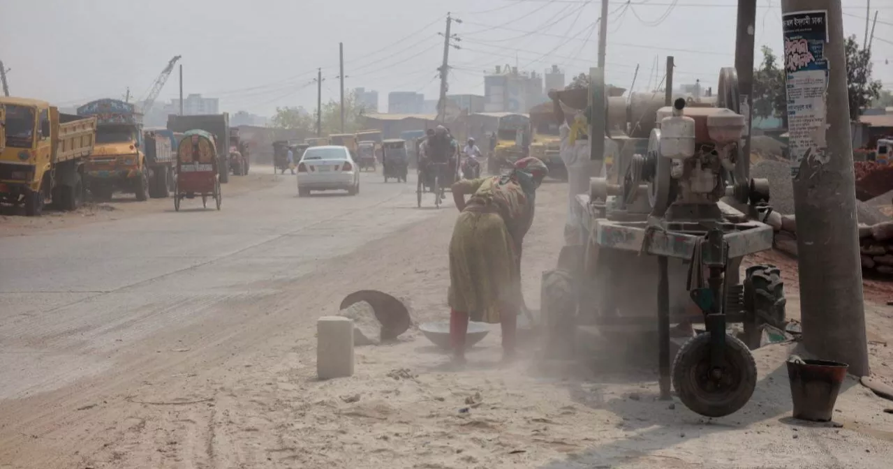 Dhaka’s air quality still marks ‘unhealthy’