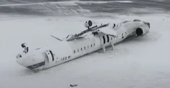 Plane that flipped over in Canada highlights some of the dangers of holding kids on your lap