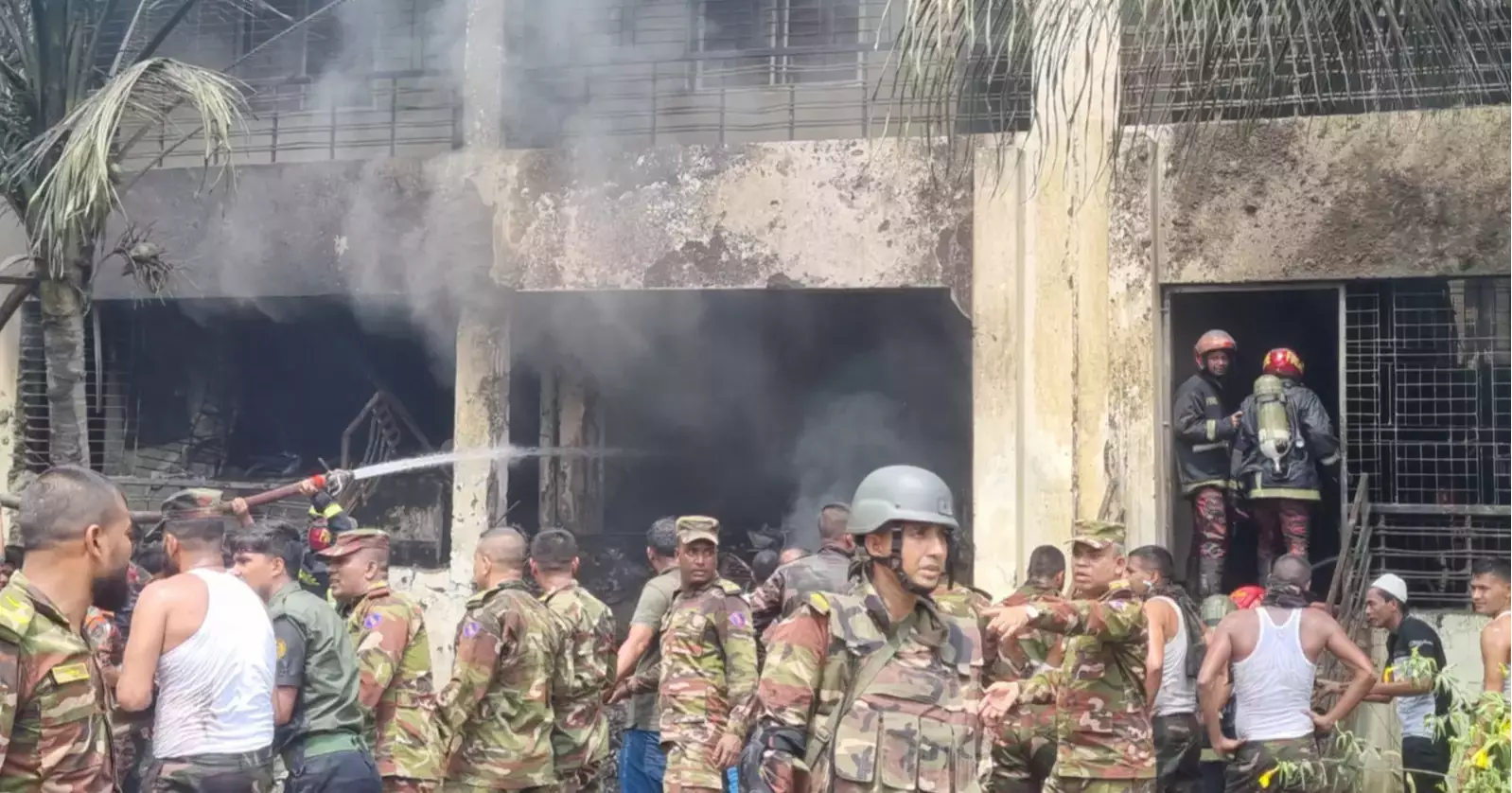 BAF Aircraft Crash: Emergency service centre opened at Burn Institute