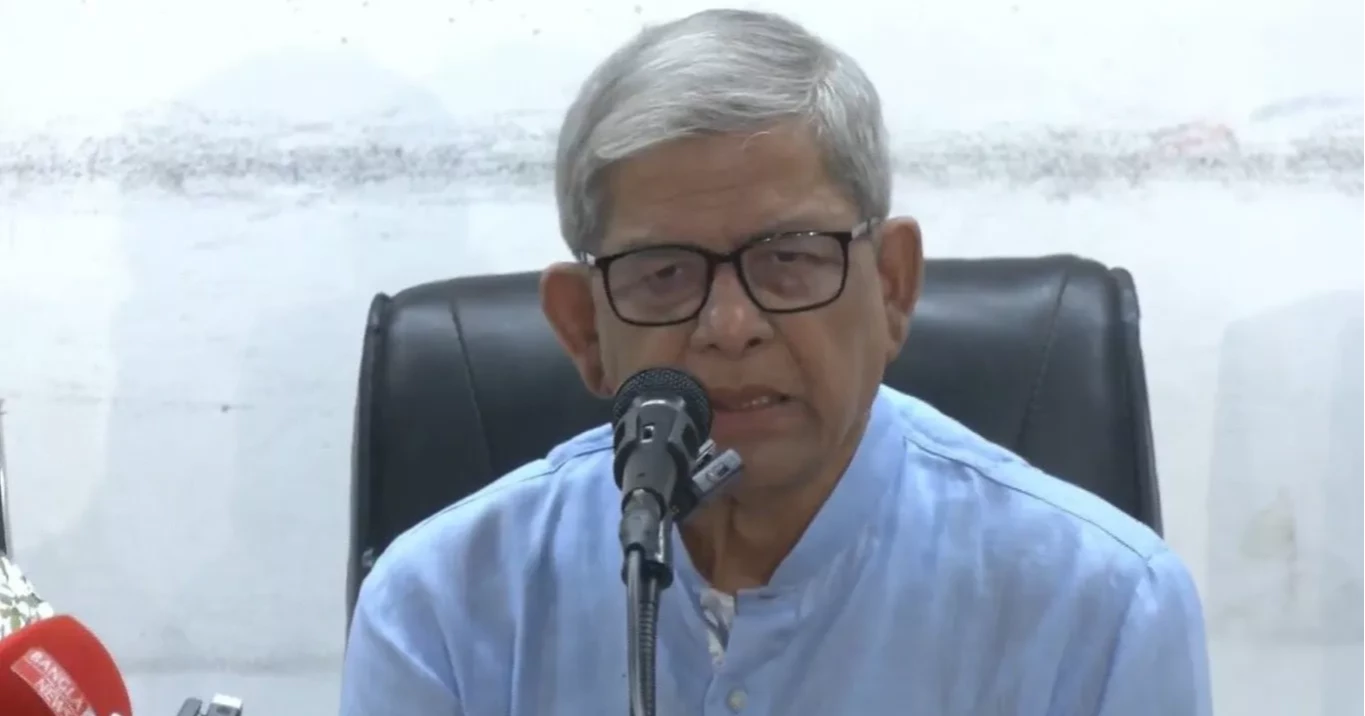 National polls to take place on schedule, says BNP leader Fakhrul