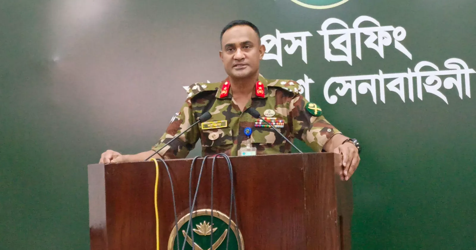 Major Sadique in custody for alleged training of AL activists: Army HQ