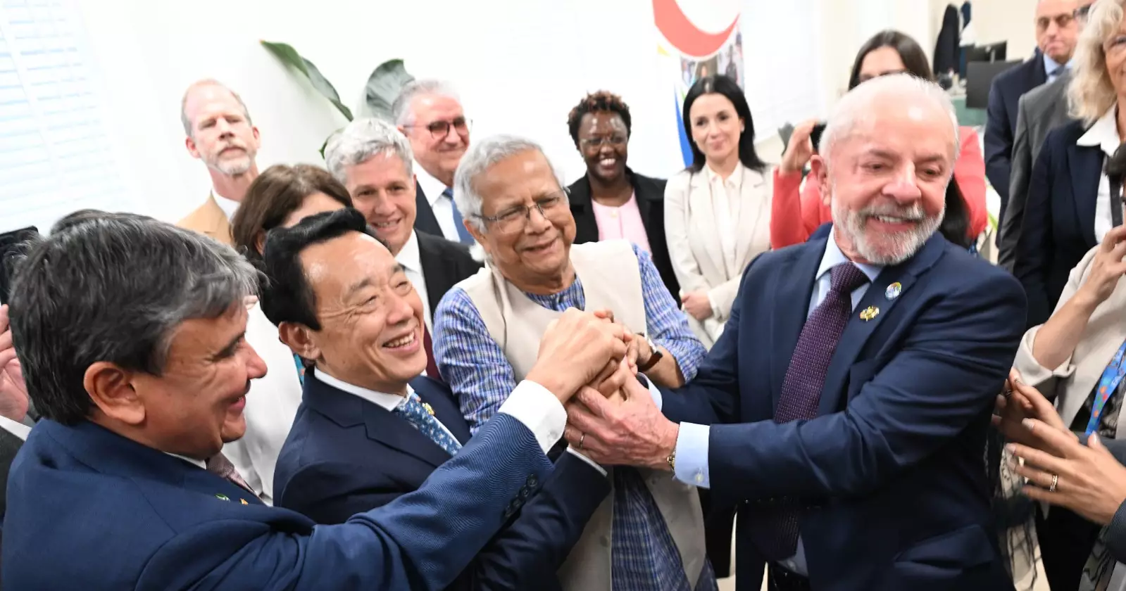 Prof Yunus joins Brazil’s Lula, FAO chief to launch Global Alliance office