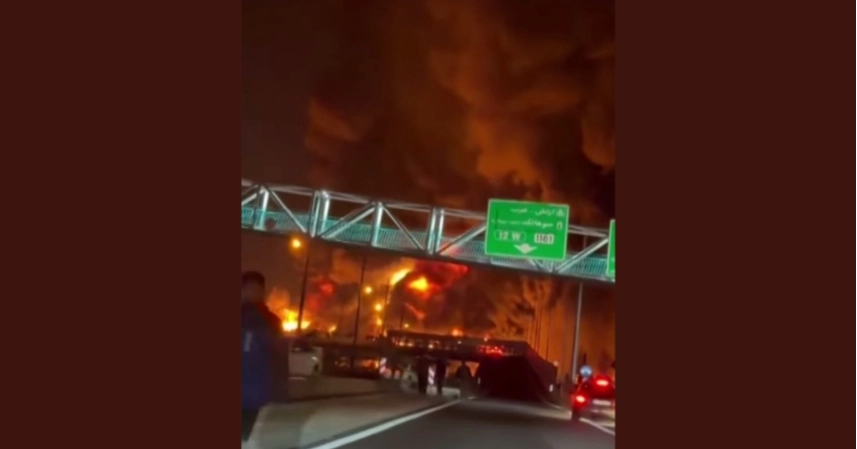 Israel strikes Tehran oil depots; Bahrain desalination plant damaged