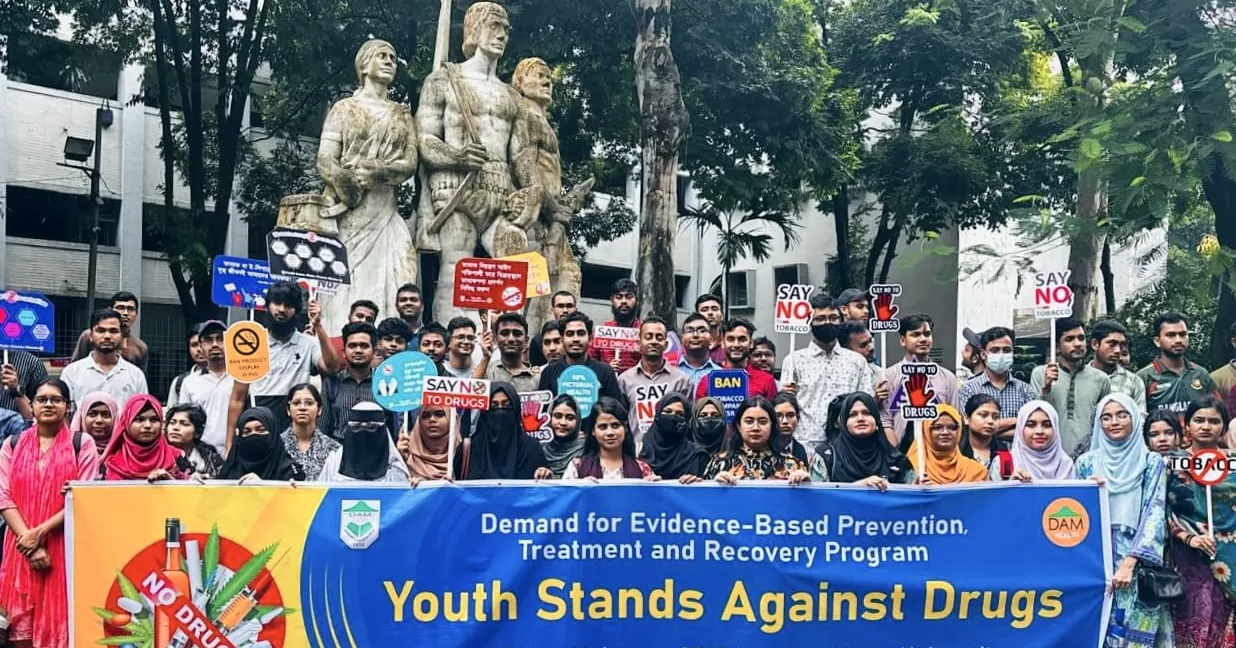 Youth demand evidence-based responses to prevent drug addiction