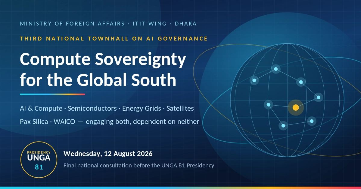 Bangladesh sets out Global South compute sovereignty agenda ahead of UNGA presidency