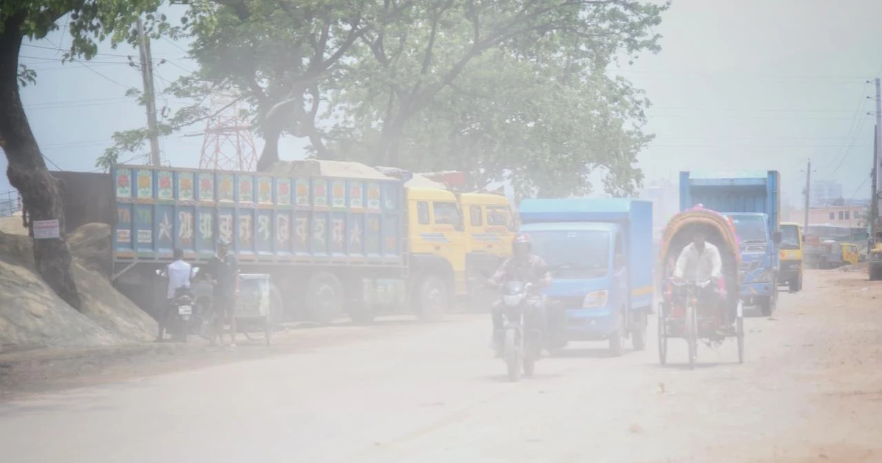 Dhaka's air 8th worst in the world this morning