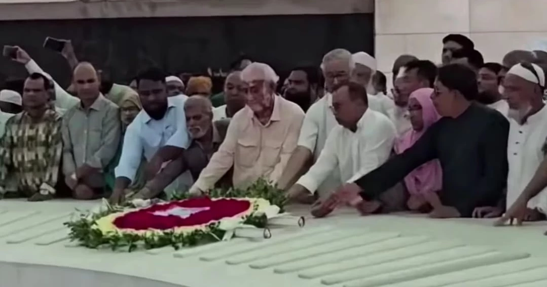 New CHT Affairs Minister Saching Prue pays tribute at Zia Udyan