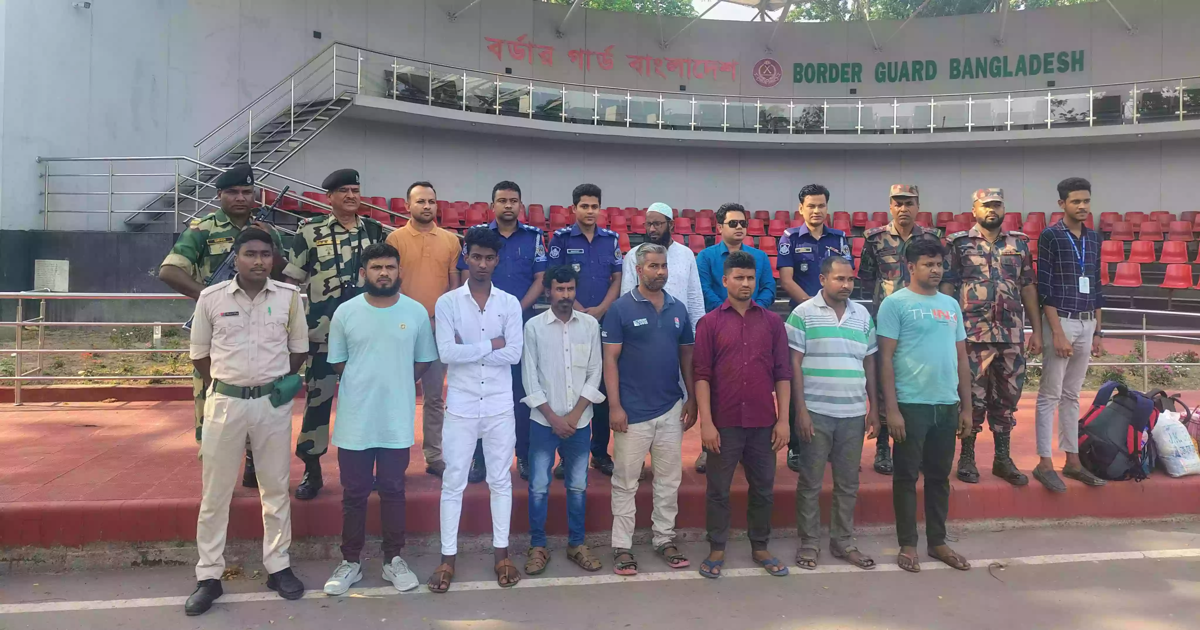 7 Bangladeshis return home after serving three years in Indian jail