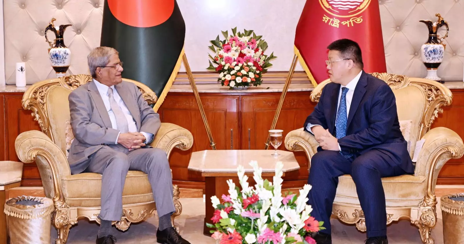 Chinese ambassador invites President Mirza Fakhrul to visit China