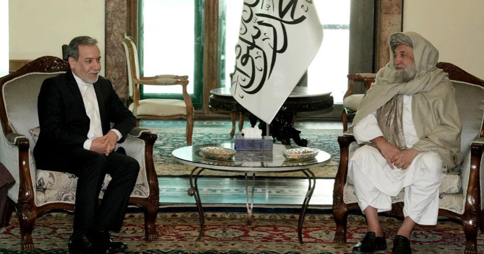 Iran's foreign minister meets Taliban in first visit to Kabul in 8 years