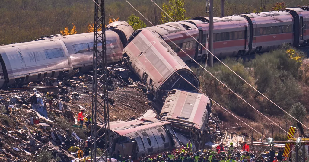 At least 64 killed as two high-speed trains collide in Spain