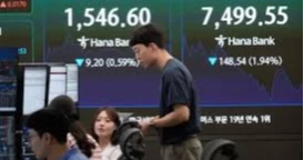 World shares rise as Dow hits fresh record and AI stocks recover