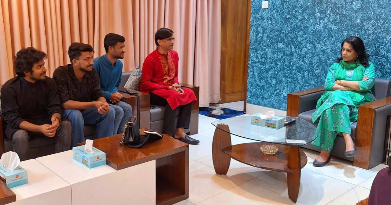 Rizwana for developing habit of using cloth, jute bags instead of polythene