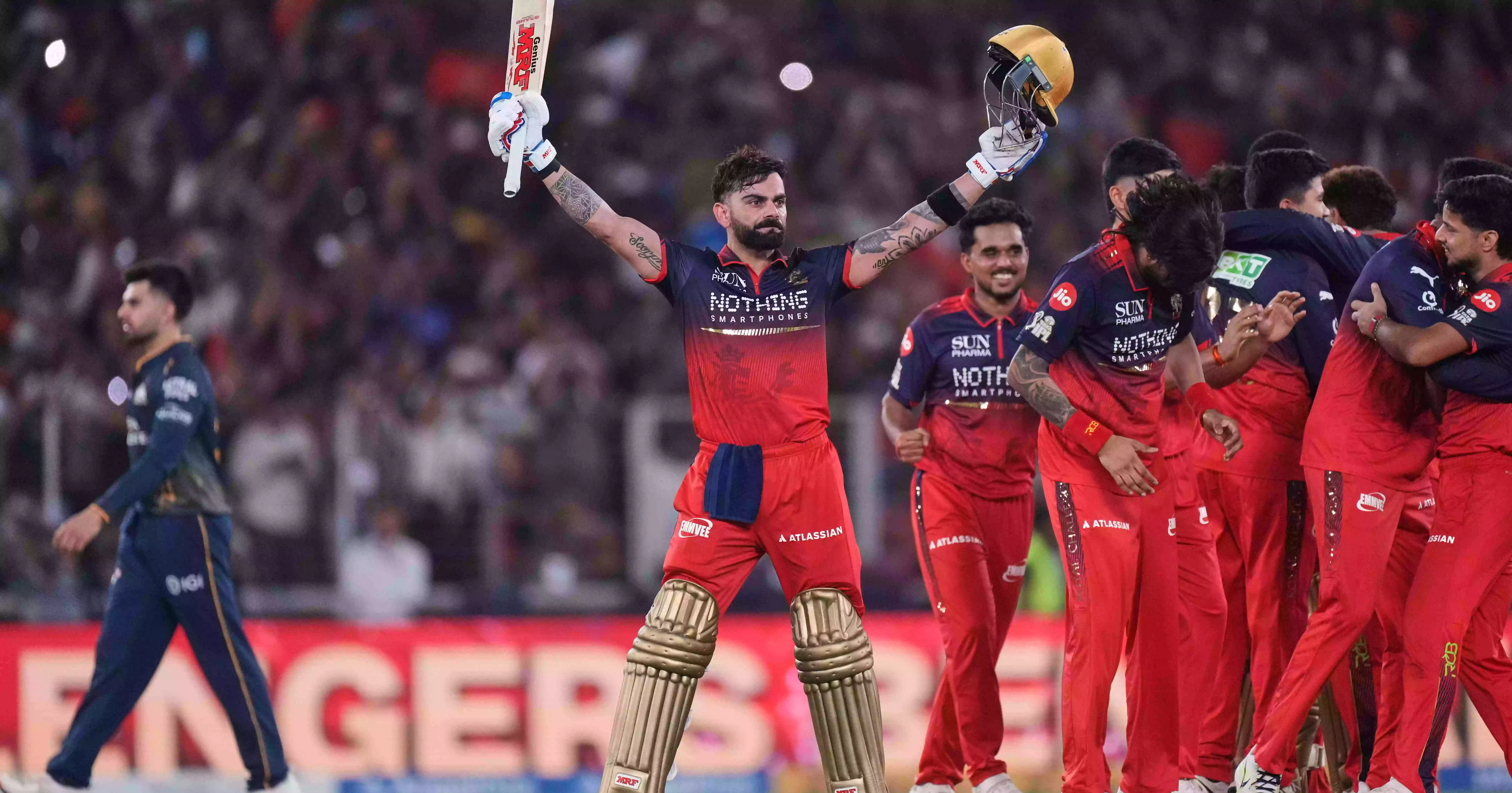 Kohli stars as Bengaluru retains IPL title with win over Gujarat