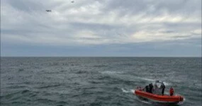 Crews find debris from missing medical flight carrying six over Atlantic