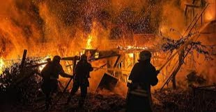 Another Russian oil facility burns as Ukraine expands long-range drone strikes