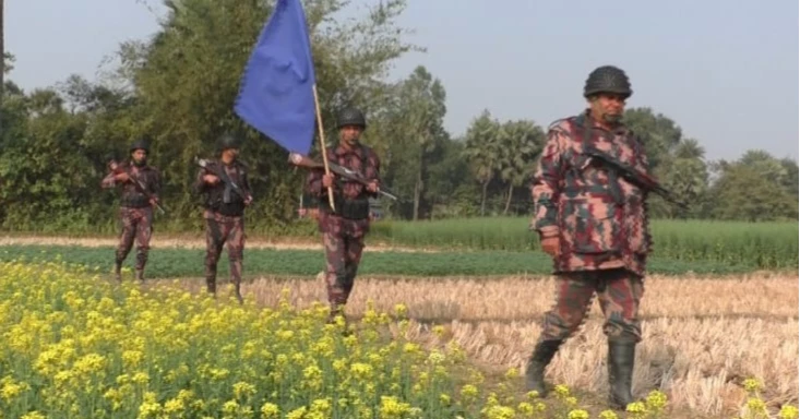 BGB foils attempt to push in 17 through Naogaon border