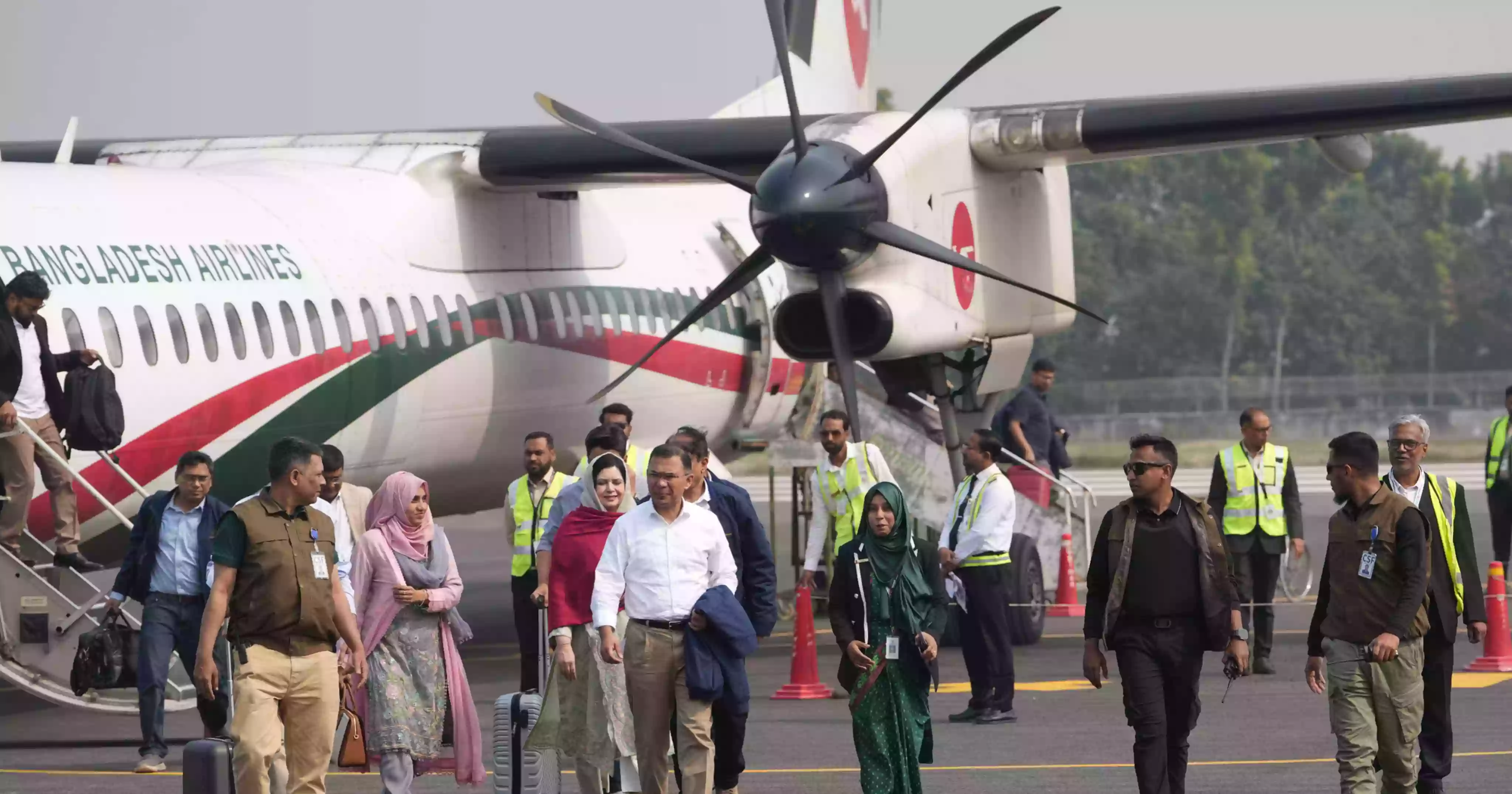 Tarique reaches Rajshahi to launch fourth phase of BNP campaign