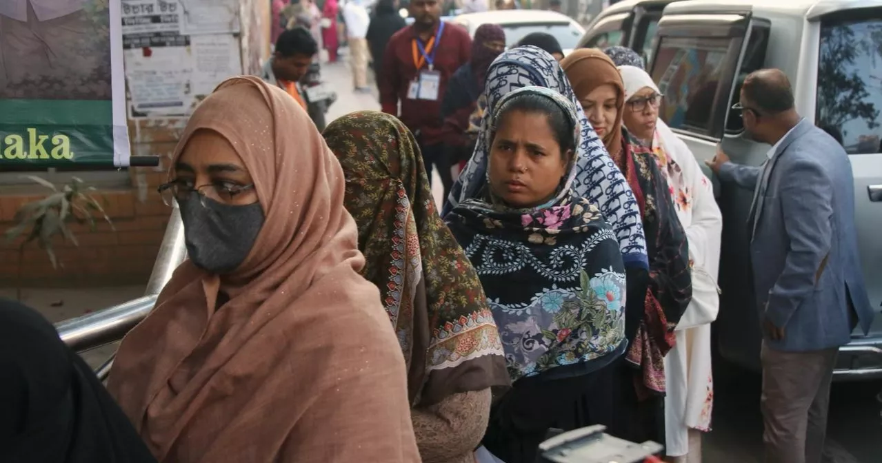 Voting kicks off smoothly at centres across Bangladesh