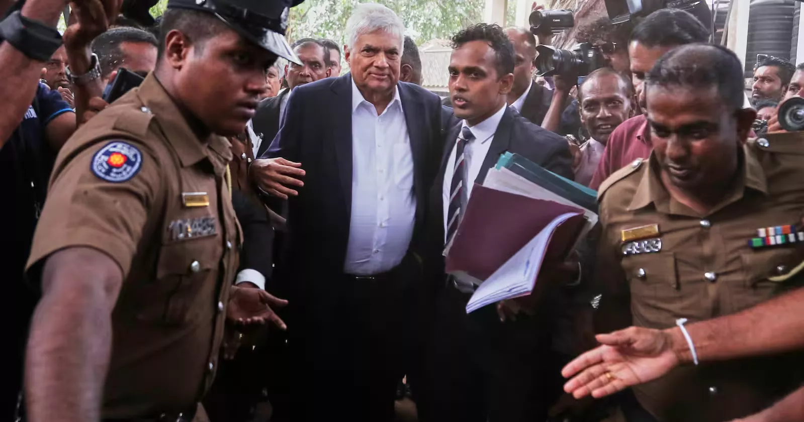 Former Sri Lankan president arrested over alleged abuse of state funds