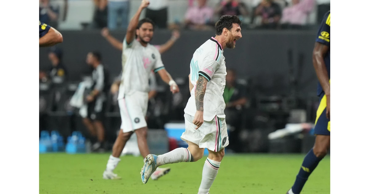 Messi scores 19th MLS goal as Inter Miami draws 2-2 with Nashville