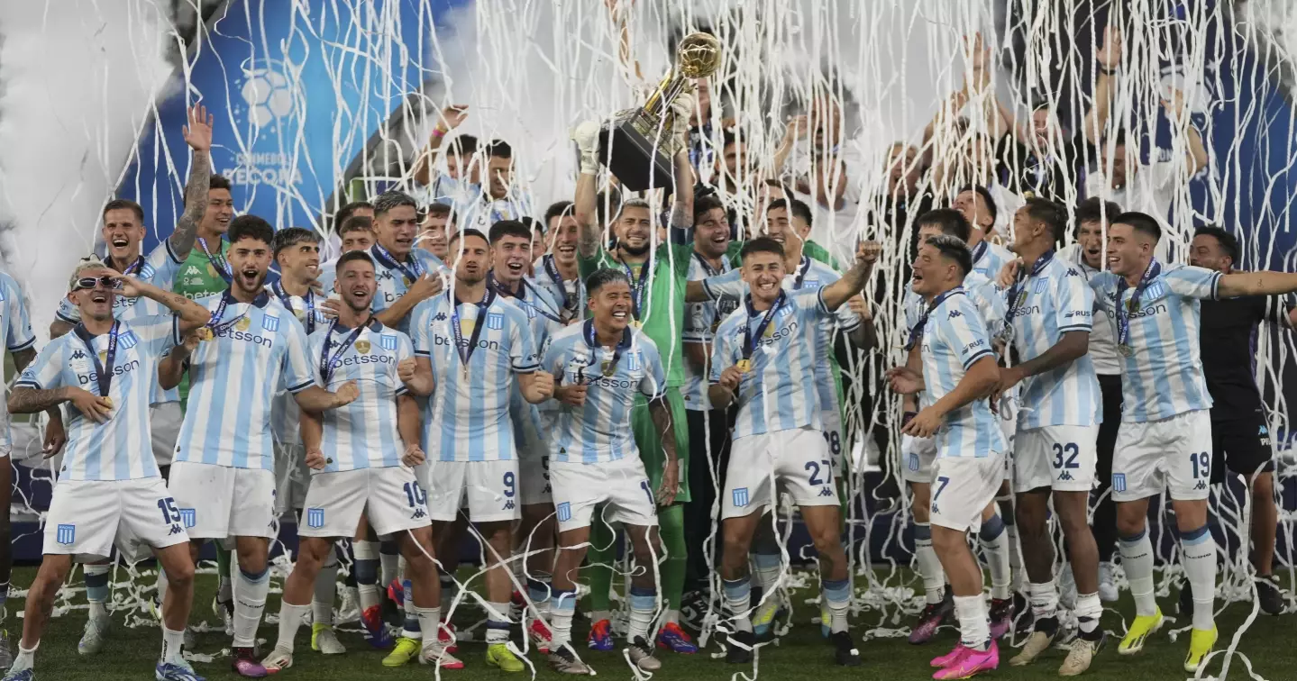 Argentina’s Racing wins at Brazil’s Botafogo to secure its 1st Recopa Sudamericana title