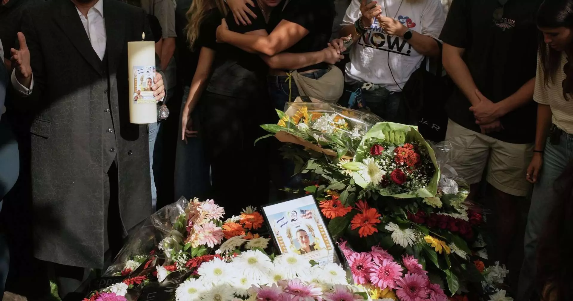 Hundreds attend funeral of Israeli-American soldier returned from Gaza