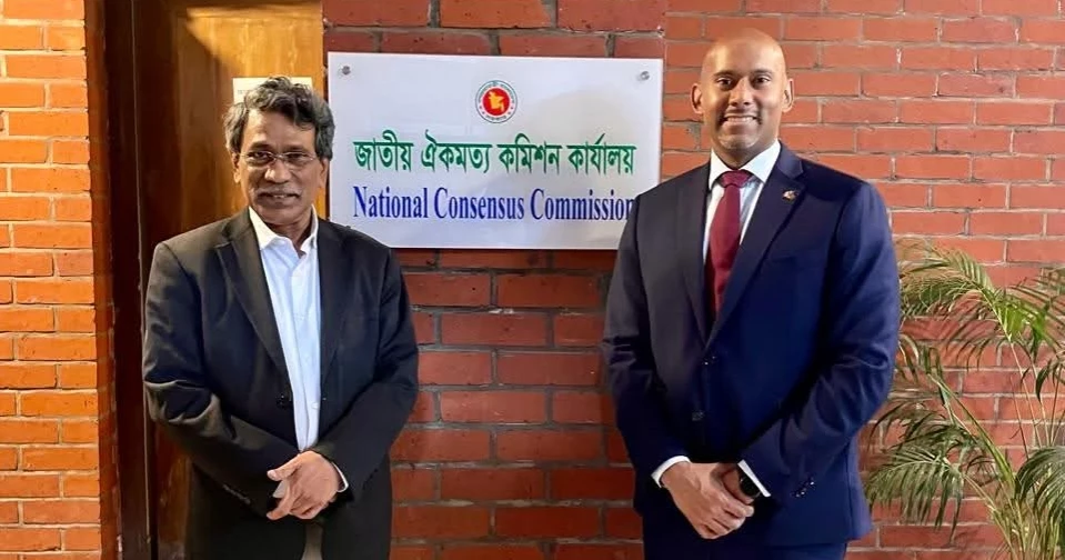 Canadian High Commissioner meets Prof Ali Riaz
