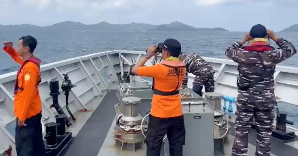 Rescuers find five survivors, continue search for 20 missing after Indonesia boat sinking