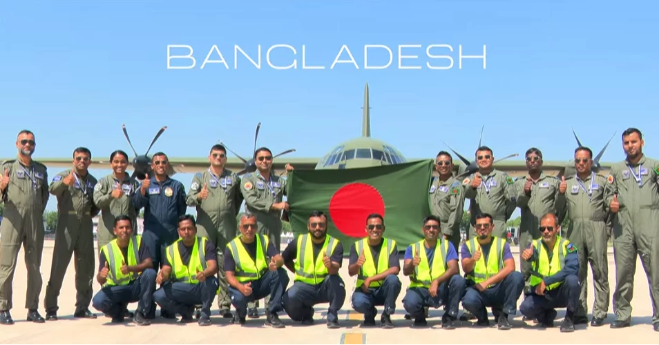 Bangladesh Air Force takes part in multinational exercise in India