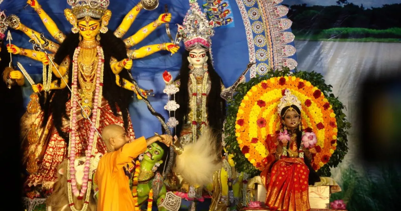 Hindu community celebrates Kumari Puja