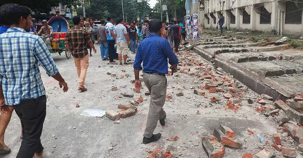 Two killed as wall collapses on people queuing for TCB goods