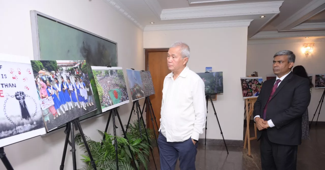 Bangladesh Embassy in Kathmandu hosts 'July Beyond Borders' exhibition