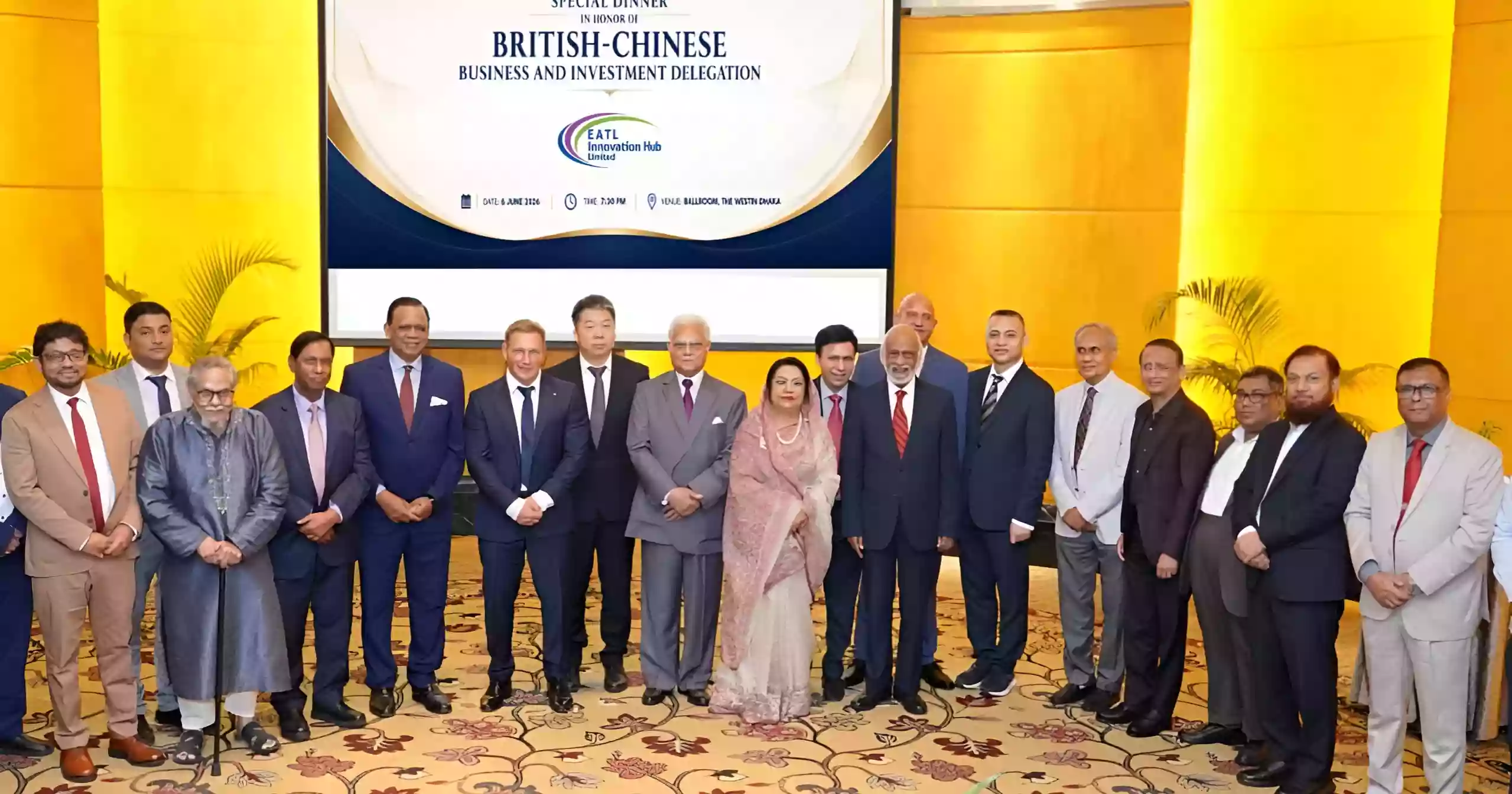 EATL hosts dinner for UK-China delegation to boost trade ties