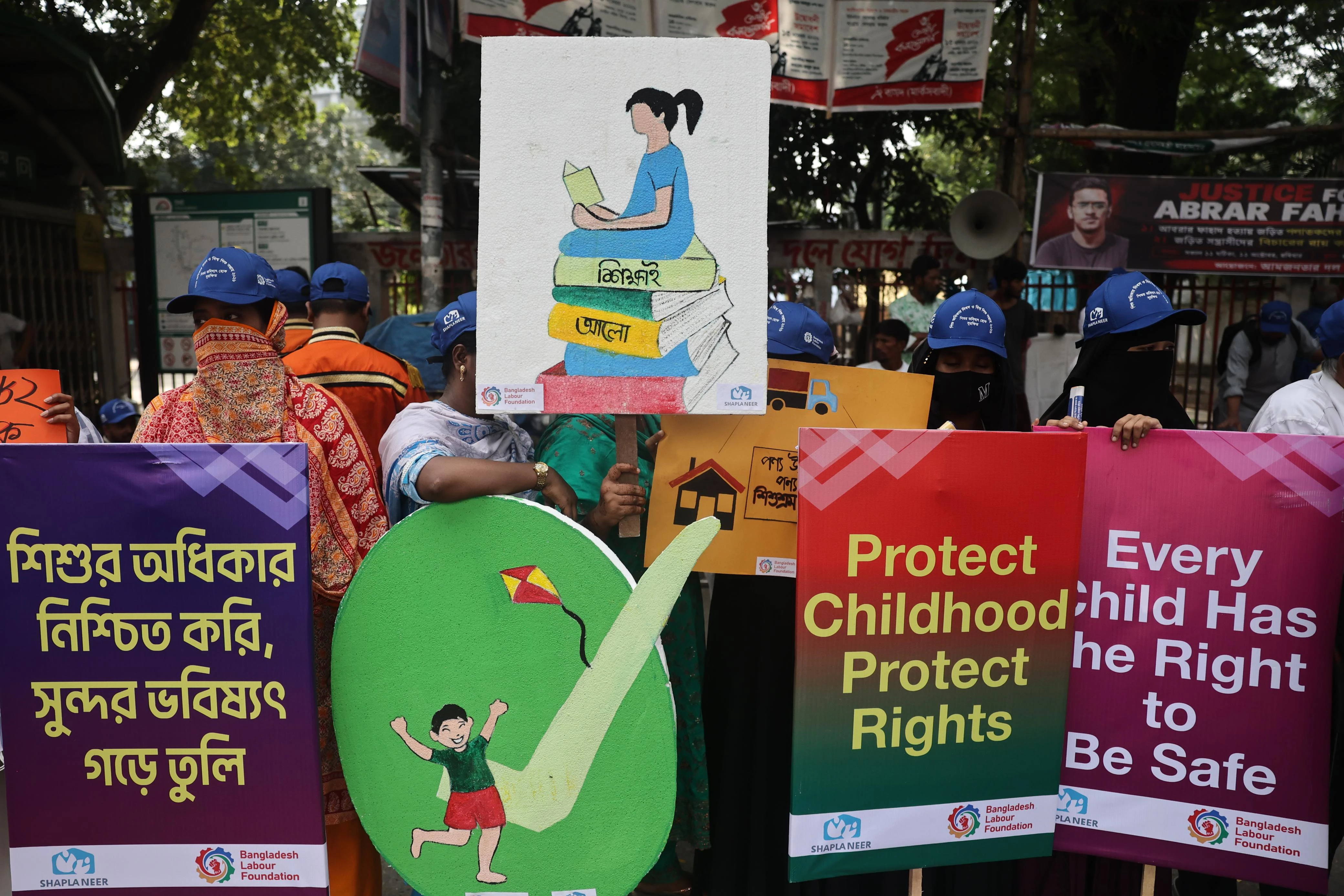 Rally highlights girls’ rights, calls for end to child labour, child marriage