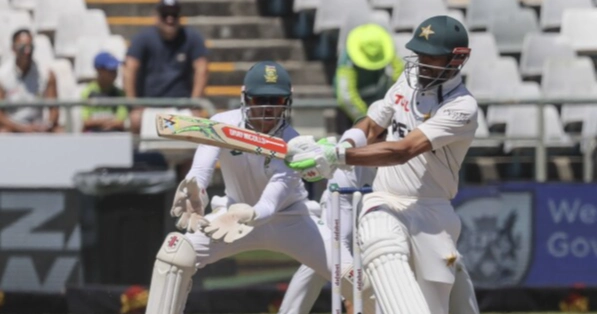 Defiant Masood narrows Pakistan's deficit to 109 in 2nd test against South Africa