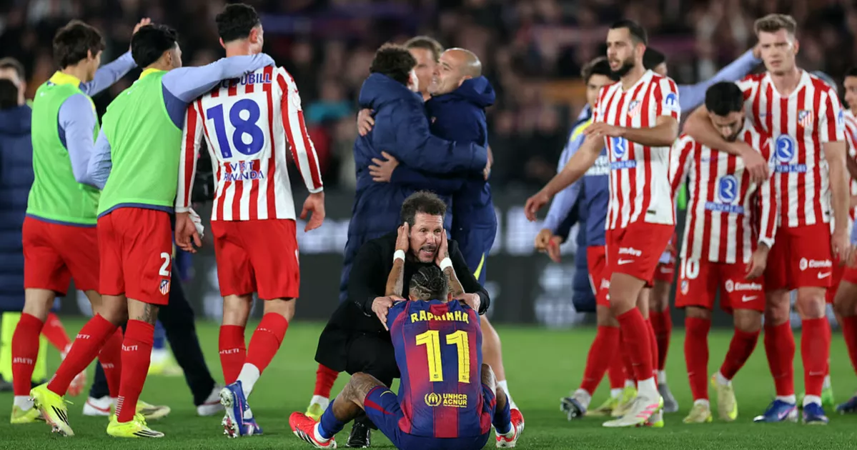 Barcelona knocked out of Champions League as Atletico reach semifinals
