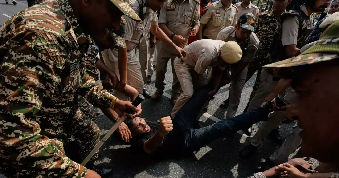 Voter list dispute fuels youth protests against Modi government