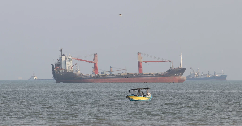 Iran says ship sinks after hitting mine in Strait of Hormuz