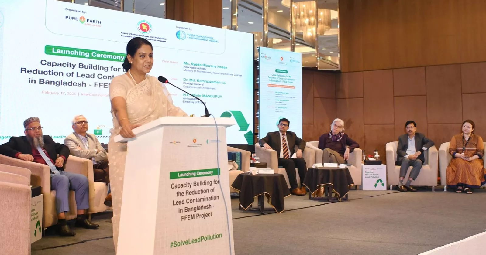 Industries must take responsibility for pollution control: Adviser Rizwana