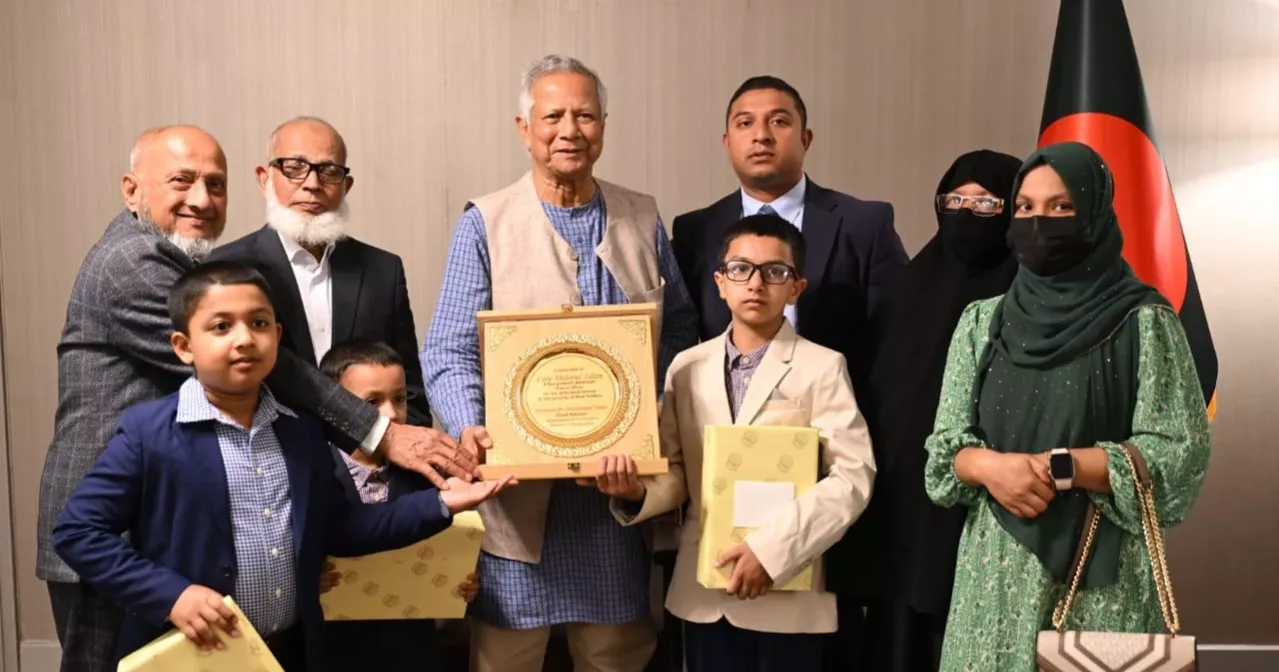 'Felt important to meet you': Prof Yunus tells NYPD officer Didarul's family in NY