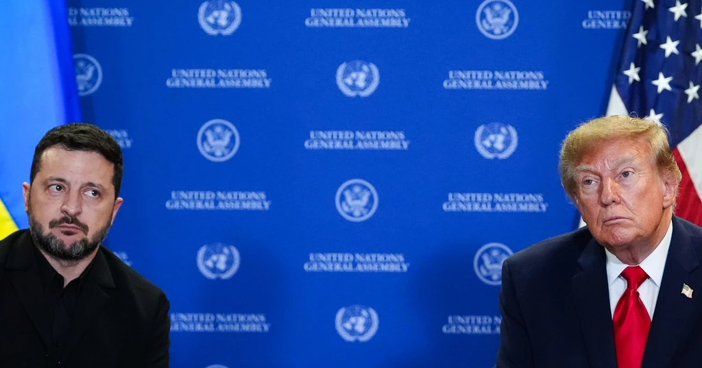Russian drone strikes kill 2 in Kyiv ahead of Zelenskyy’s UN address