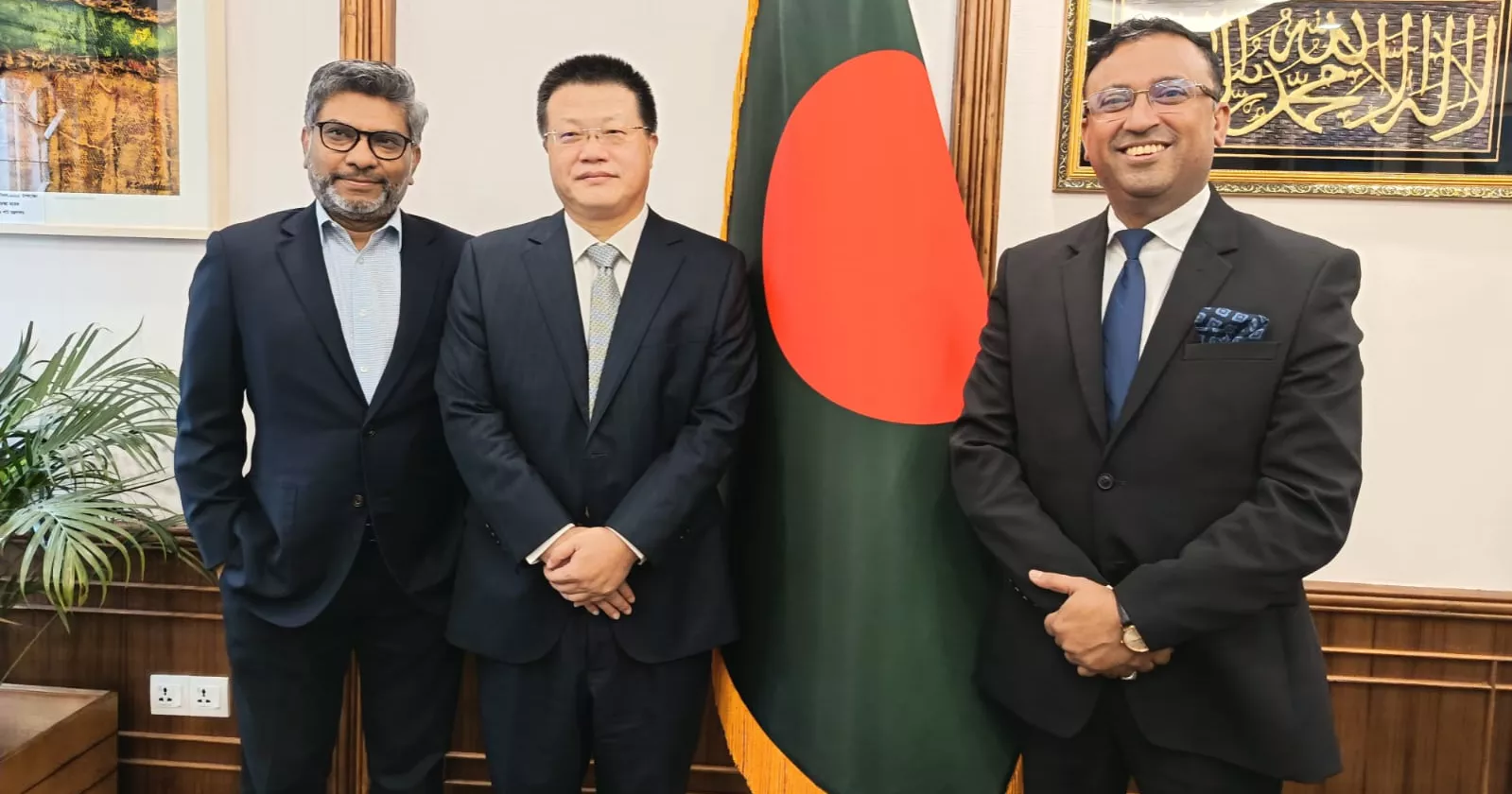 Chinese envoy meets Humaiun Kobir, discusses issues of mutual interest
