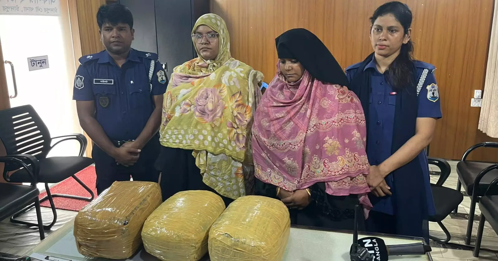 Two women detained with cannabis at Chandpur launch terminal